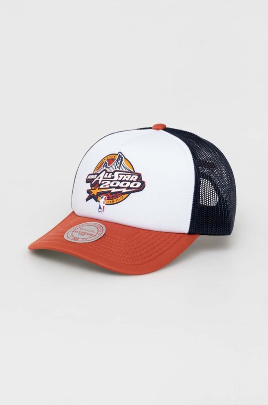 Καπέλο Mitchell&Ness Golden State Warriors στάμπα λευκό HHSS5140.GSWYYPPPWHI
