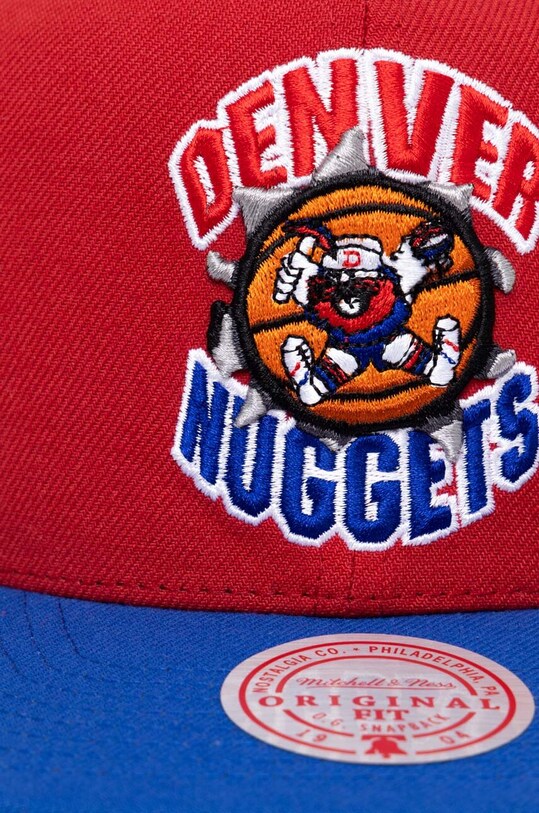 Кепка Mitchell&Ness Denver Nuggets HHSS5146.DNUYYPPPRED червоний SS23