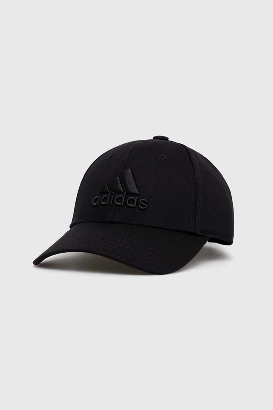 Kapa sa šiltom adidas natpis crna HZ3045