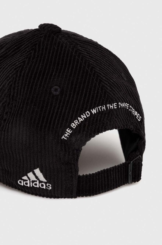 Akcesoria adidas Performance czapka z daszkiem sztruksowa IB2664 czarny