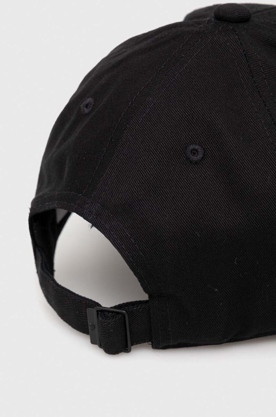 Αξεσουάρ Βαμβακερό καπέλο του μπέιζμπολ adidas Originals II0702 μαύρο