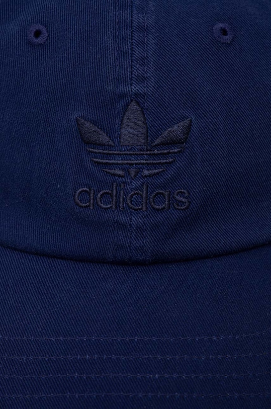 Akcesoria adidas Originals czapka z daszkiem bawełniana II0706 niebieski