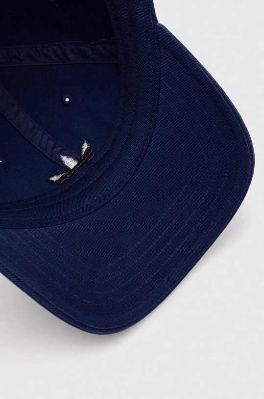 Pamučna kapa sa šiltom adidas Originals plava II0706