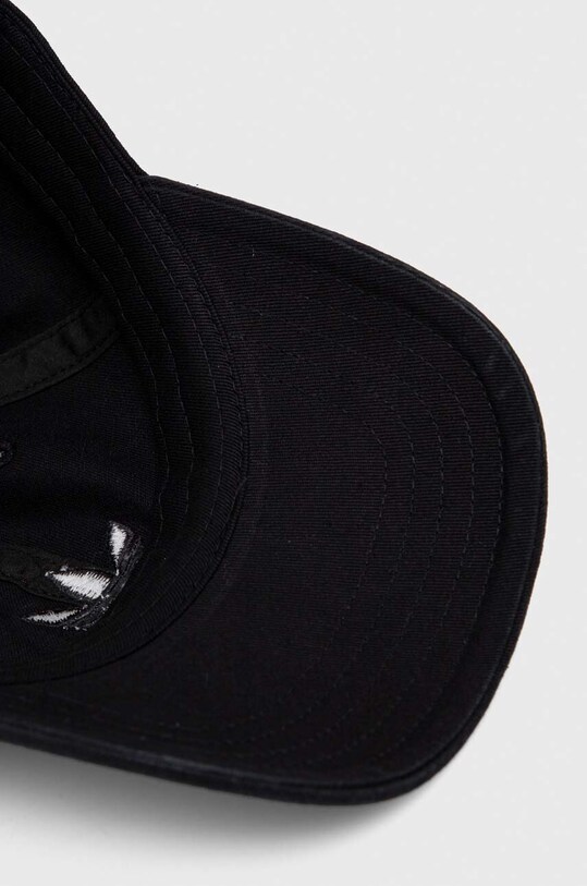 Αξεσουάρ Βαμβακερό καπέλο του μπέιζμπολ adidas Originals IK9580 μαύρο