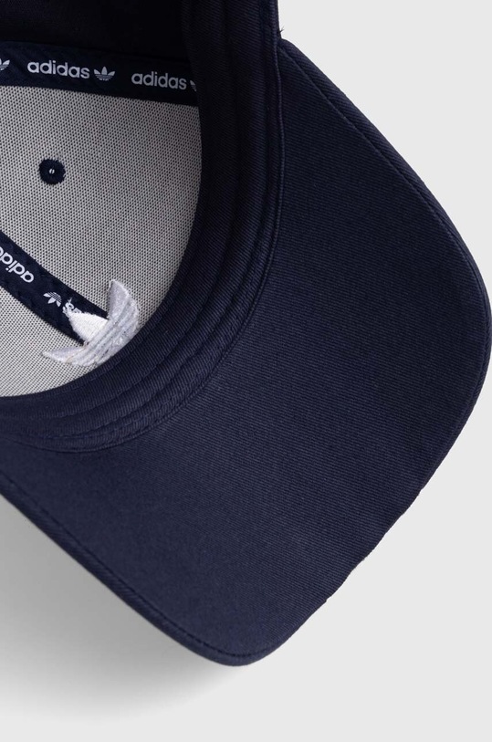 Akcesoria adidas Originals czapka z daszkiem bawełniana IL4850 granatowy