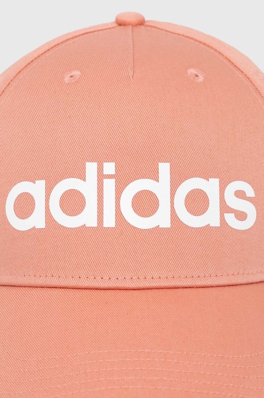 adidas czapka z daszkiem bawełniana pomarańczowy IM0504