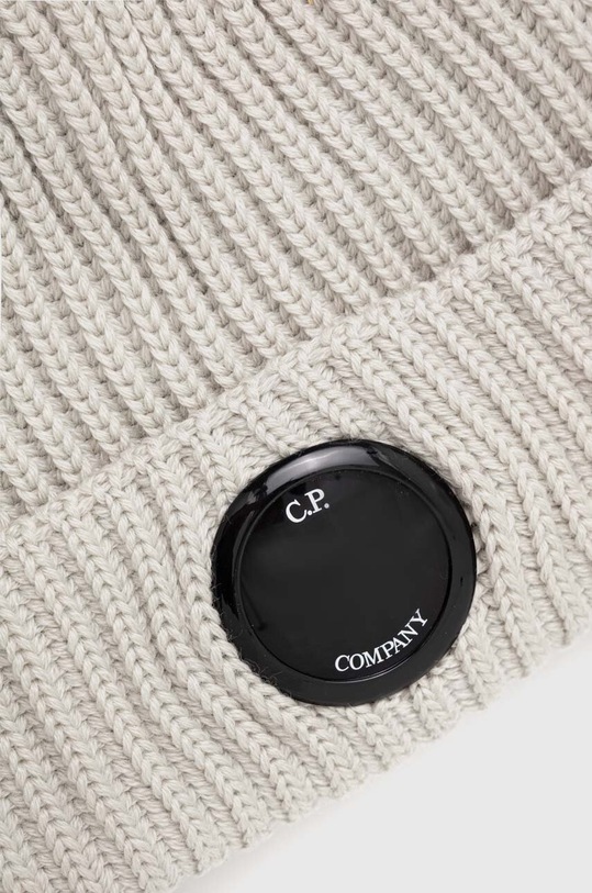 C.P. Company czapka wełniana 13CMAC272A005509A118 szary SS23