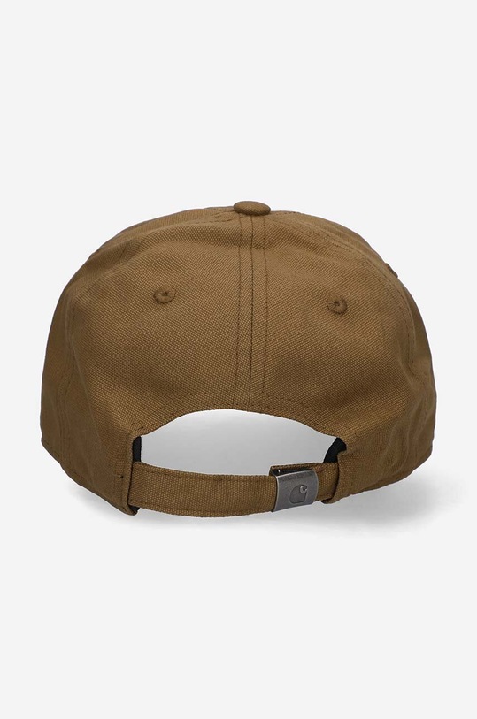 Carhartt WIP cotton baseball cap Canvas Script brown I028876