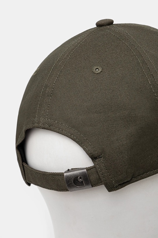 Accessories Carhartt WIP cotton baseball cap Canvas Script Cap I028876.2QHXX green