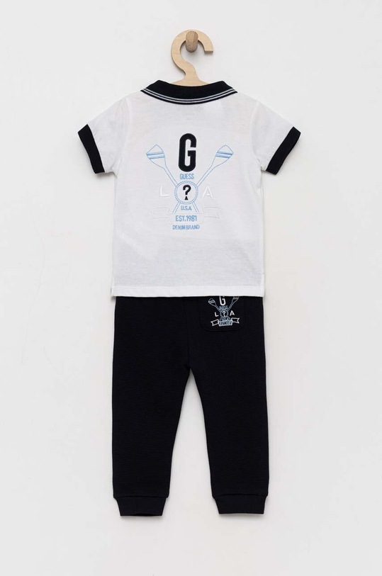 Guess dres bawełniany dziecięcy I3RG10.K5M20.PPYX biały SS23