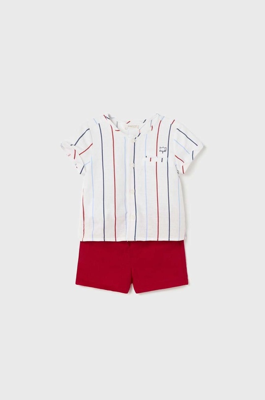 Комплект за бебета Mayoral Newborn изчистен червен 1264.1R.NEWBORN