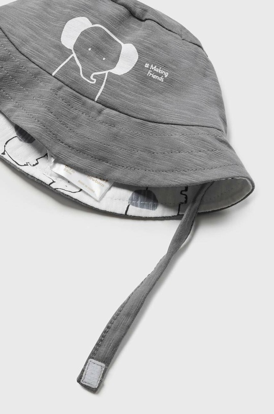 Βρεφικό βαμβακερό σετ Mayoral Newborn γκρί 1617.1L.NEWBORN.B