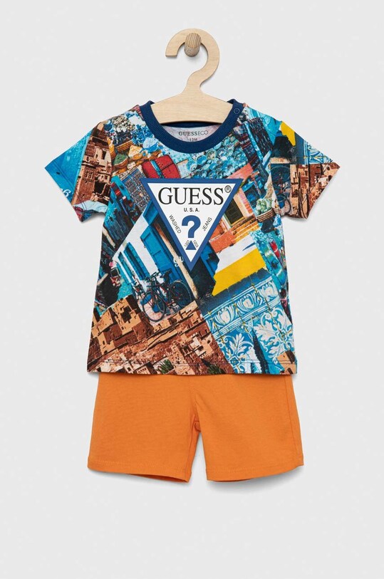 Pamučlni komplet za bebe Guess Planet friendly šarena I3GG00.K8HM3.PPYX