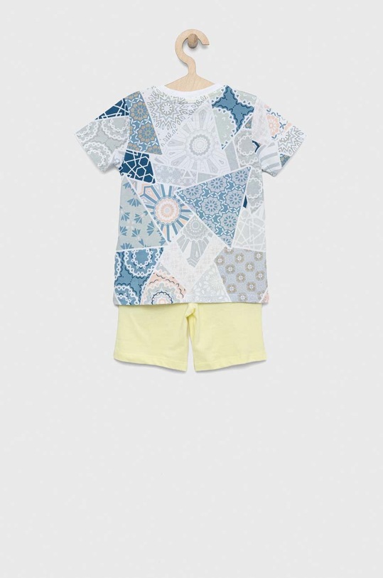 Guess komplet bawełniany dziecięcy N3GG00.K8HM3.PPYX niebieski SS23