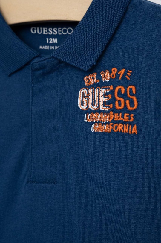 Chłopiec Guess komplet bawełniany niemowlęcy I3GG03.K8HM3.PPYX niebieski