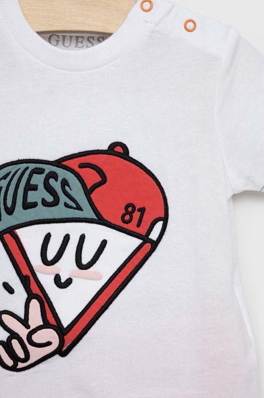 Chłopiec Guess komplet bawełniany niemowlęcy I3GG04.K8HM3.PPYX biały