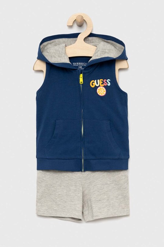 Guess komplet niemowlęcy P3GG00.J1311.PPYX niebieski SS23
