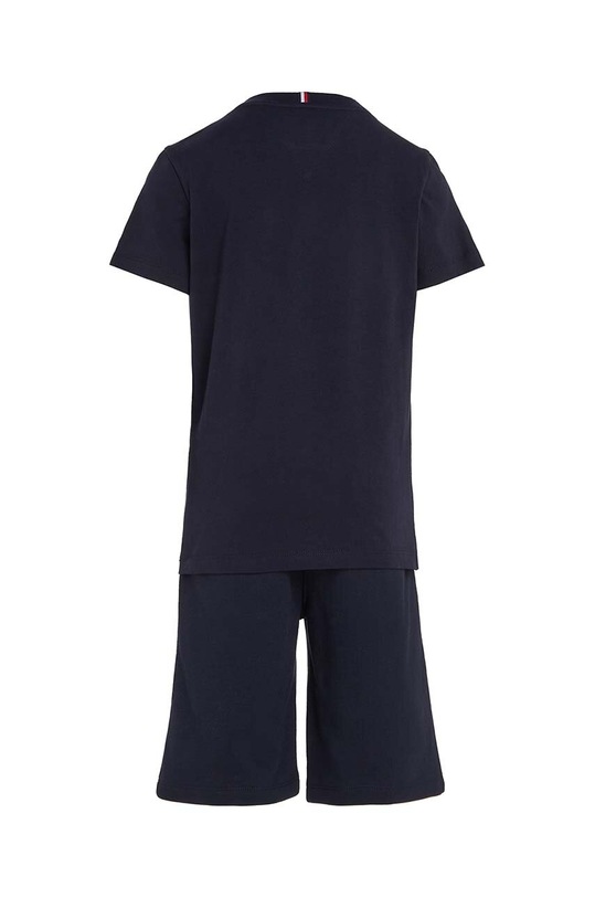 Chłopiec Tommy Hilfiger komplet bawełniany dziecięcy KB0KB08186.PPYX granatowy