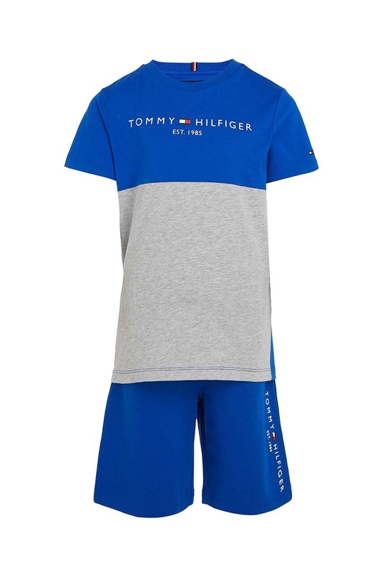 Tommy Hilfiger komplet bawełniany dziecięcy KB0KB08359.PPYX granatowy SS23