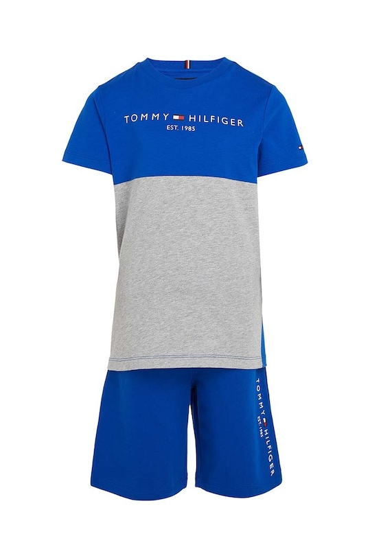 Tommy Hilfiger komplet bawełniany dziecięcy KB0KB08359.PPYX granatowy SS23