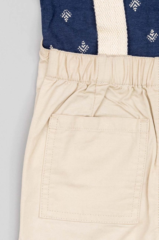 Dětská bavlněná souprava zippy béžová ZBBAP0602.23009