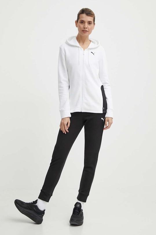 Puma dres dzianina biały 673699