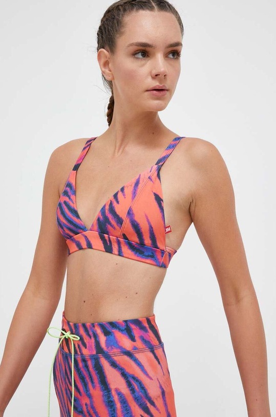 LaBellaMafia biustonosz i legginsy treningowe Flame LB.26847 multicolor SS23