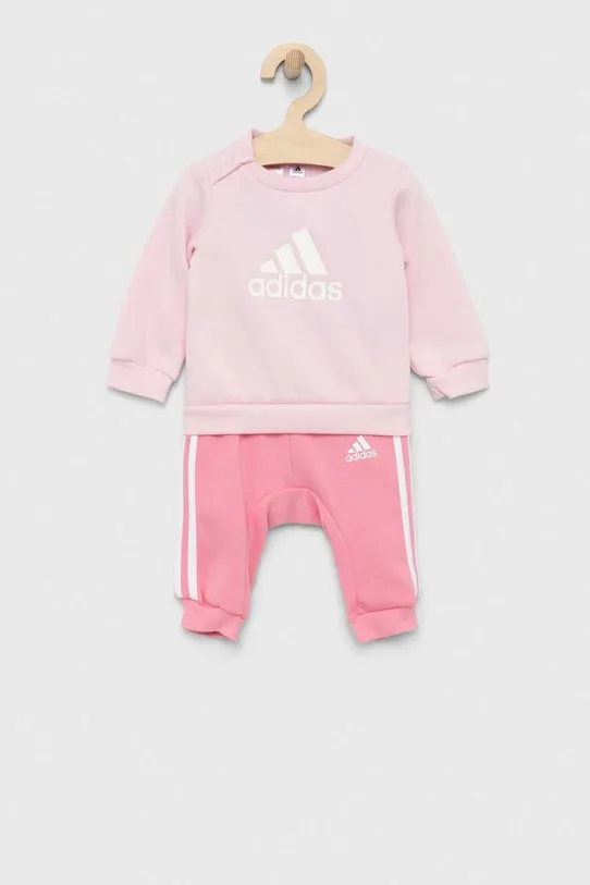 Trenirka za dojenčka adidas I BOS LOGO Pletenina roza IC6591