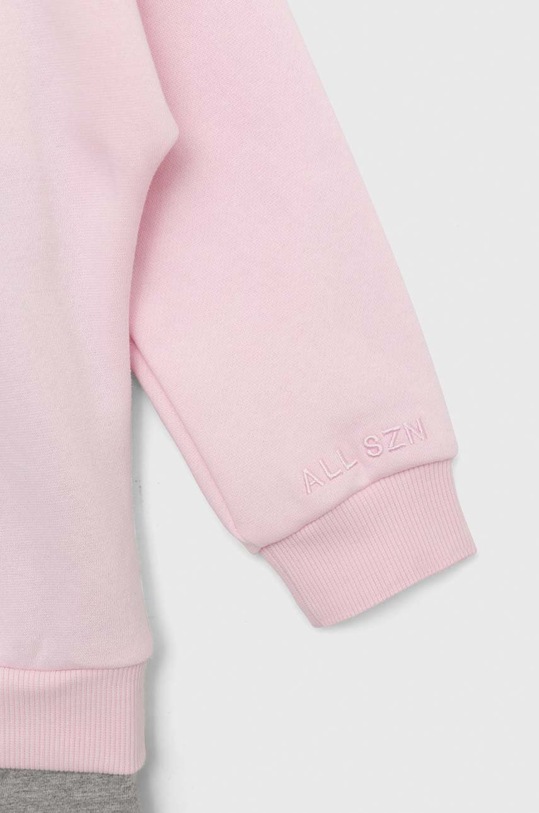 Dziewczynka adidas komplet dziecięcy IN G HOOD FL HR5857 różowy