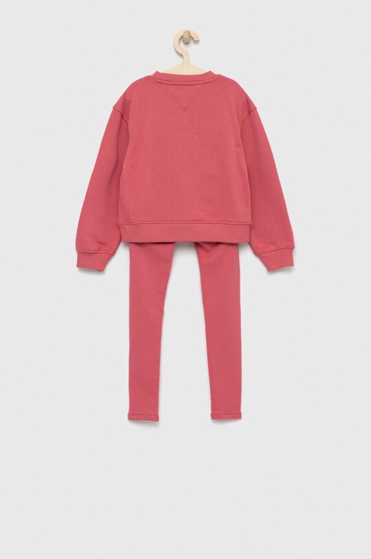 Παιδική φόρμα Tommy Hilfiger KG0KG07042.PPYX ροζ SS23