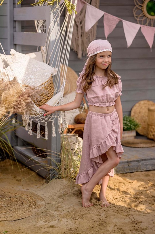 Παιδικό βαμβακερό σετ Jamiks Marlenka MARLENKA.Kompl.JLF189.G