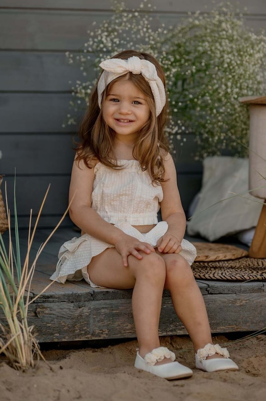 Παιδικό βαμβακερό σετ Jamiks MIKI.Top.bloom.JLF016.G