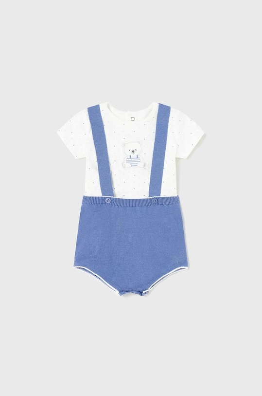 Mayoral Newborn komplet niemowlęcy aplikacja niebieski 1250.2F.NEWBORN