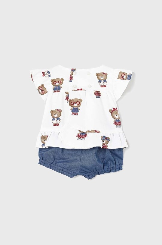 Дитячий бавовняний комплект Mayoral Newborn 1256.2N.NEWBORN червоний SS23