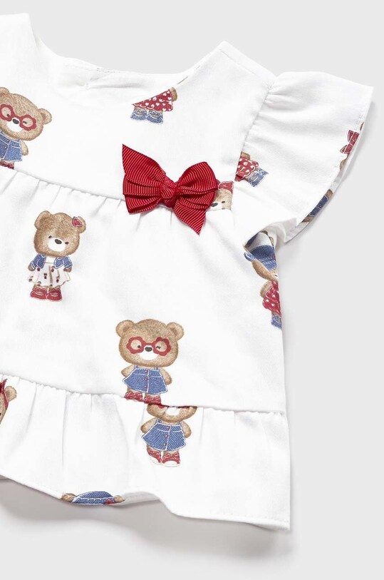 Дівчинка Дитячий бавовняний комплект Mayoral Newborn 1256.2N.NEWBORN червоний