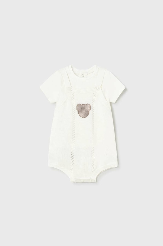 Σετ Mayoral Newborn με ελαστάν μπεζ 1608.2K.NEWBORN