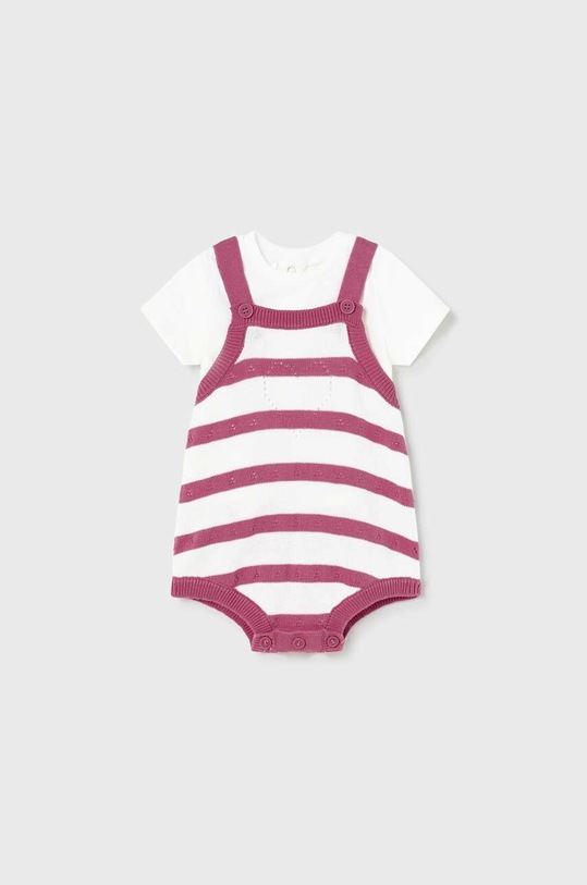 Σετ Mayoral Newborn με ελαστάν μωβ 1608.2K.NEWBORN