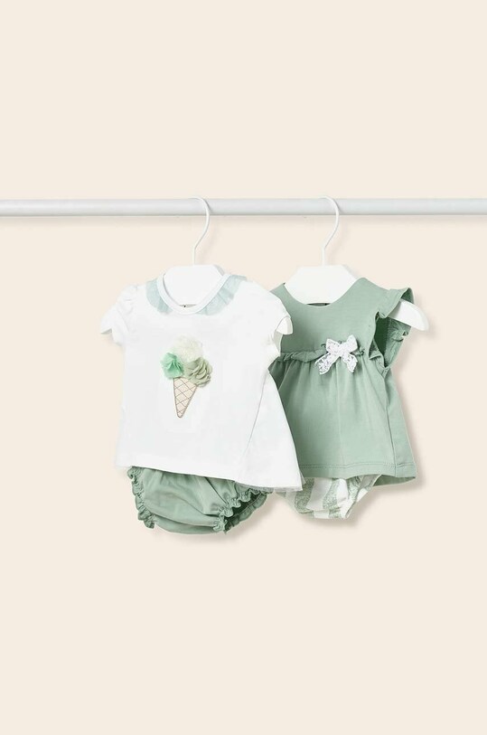 Комплект для немовлят Mayoral Newborn трикотаж бірюзовий 1694.2P.NEWBORN