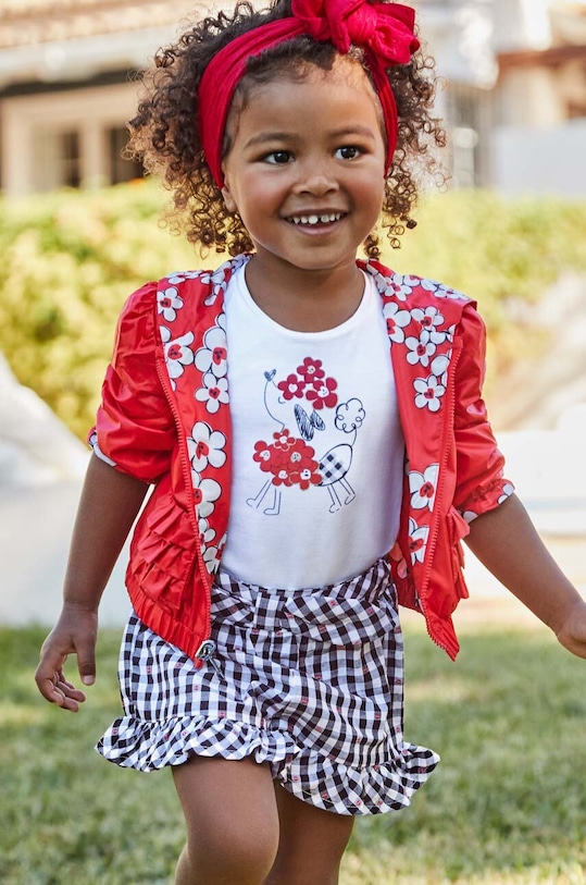 Komplet za bebe Mayoral print bijela 1281.4B.BABY