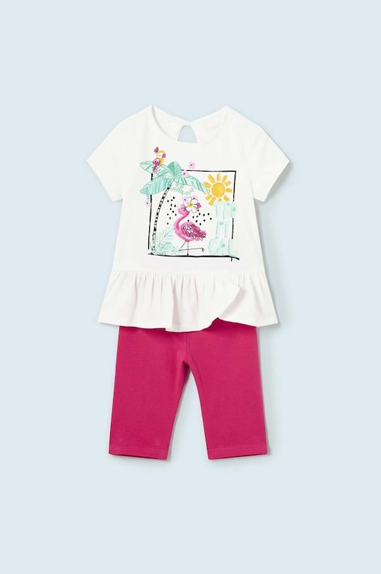 Mayoral compleu bebe tricotaj roz 1783.4M.BABY