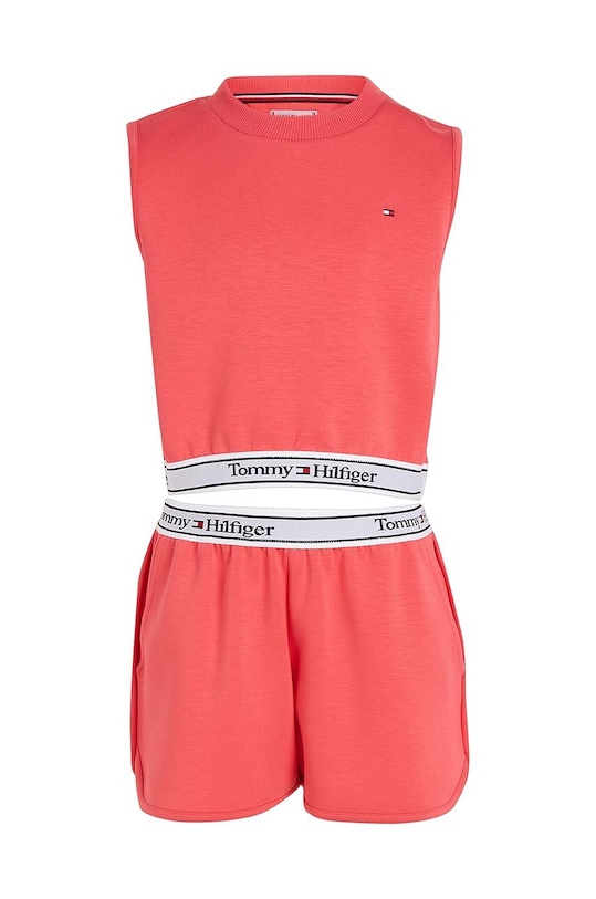 Tommy Hilfiger komplet dziecięcy KG0KG07201.PPYX pomarańczowy SS23