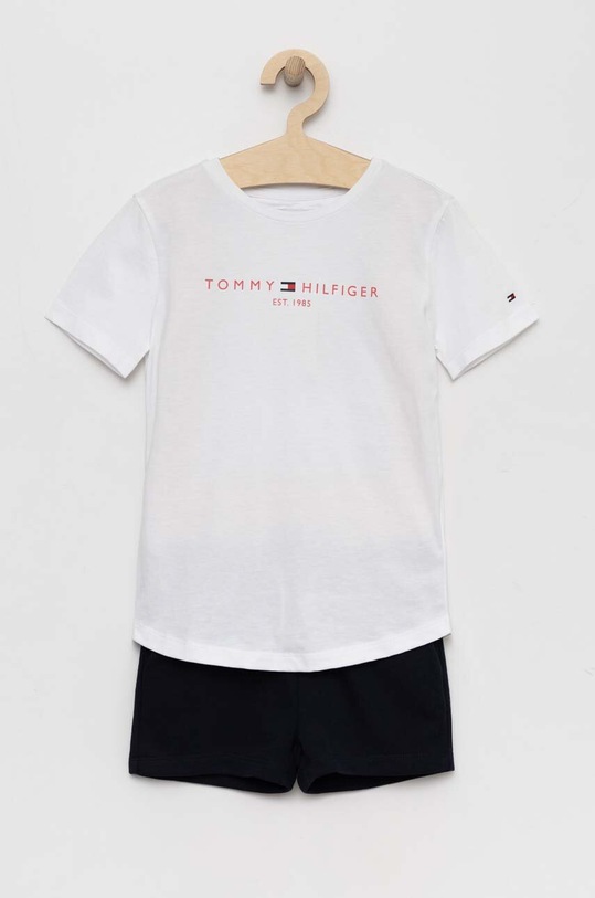Tommy Hilfiger komplet dziecięcy dzianina granatowy KG0KG07281.PPYX