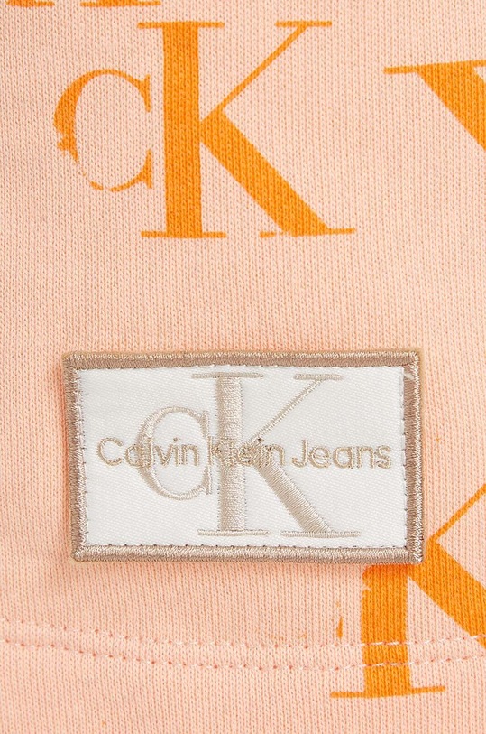 Dziewczynka Calvin Klein Jeans komplet dziecięcy IU0IU00402.PPYX pomarańczowy