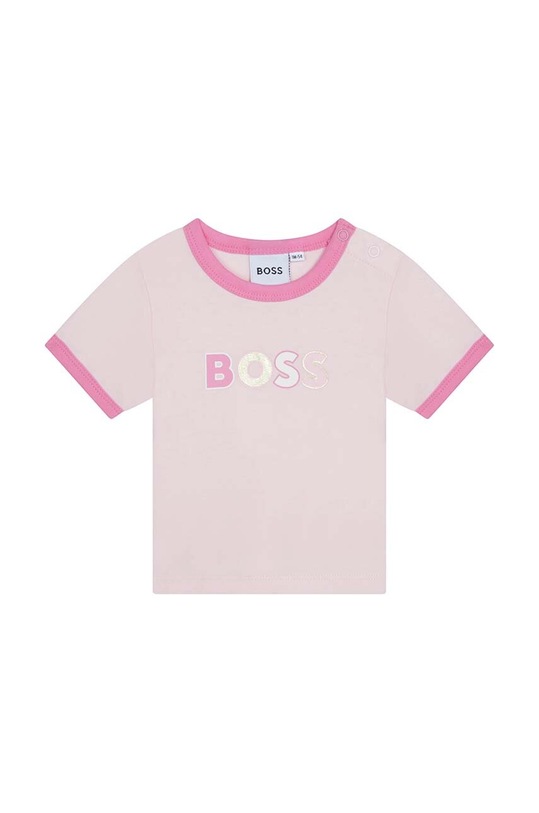 DÍVKA Kojenecká sada BOSS J98400.86.94 růžová