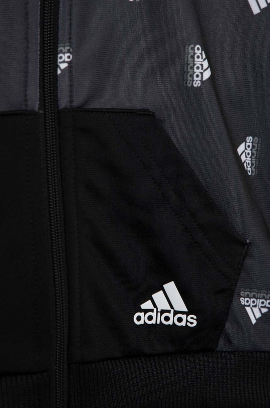 Chłopiec adidas dres dziecięcy I BLUV SHINY HR5871 szary