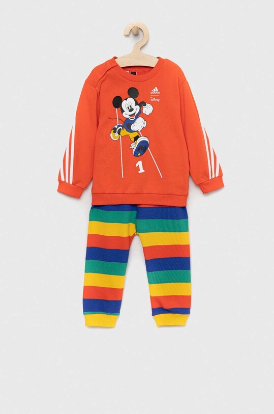 Παιδική φόρμα adidas x Disney στάμπα πορτοκαλί HR9486