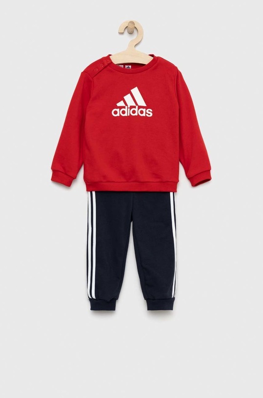 adidas dres dziecięcy I BOS dzianina czerwony IB1677