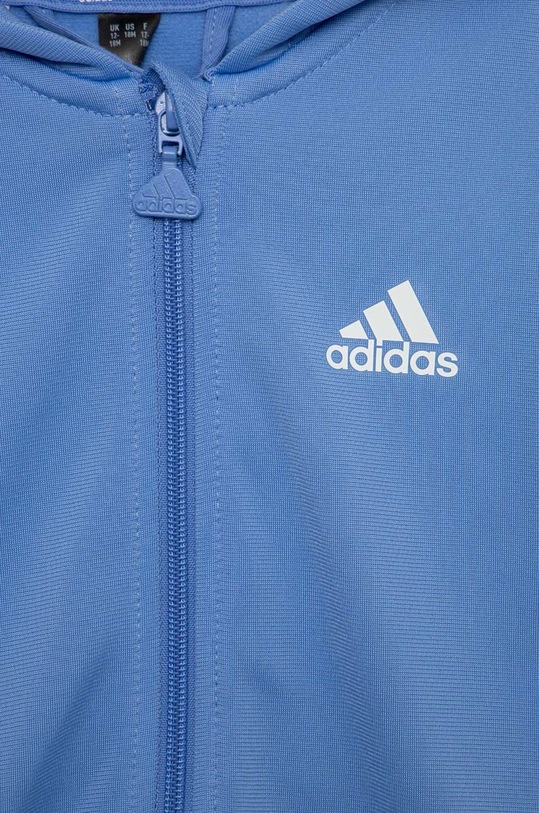 Băieți Adidas trening copii I 3S SHINY IC0596 albastru