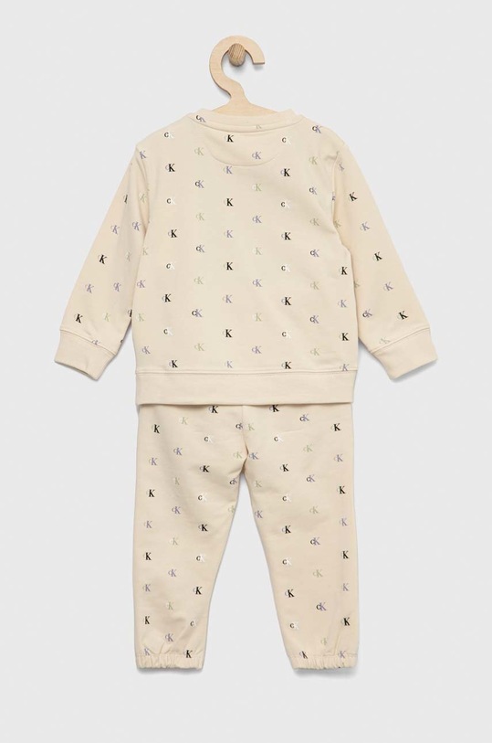 Calvin Klein Jeans komplet dziecięcy IN0IN00050.PPYX beżowy SS23