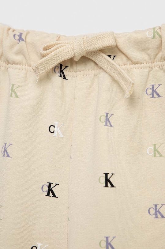 Calvin Klein Jeans komplet dziecięcy beżowy IN0IN00050.PPYX